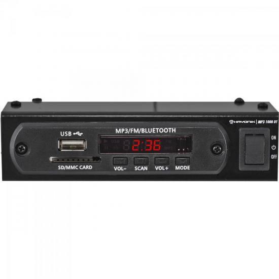 Imagem de Módulo Pré Amplificador Hayonik MP3 1000BT C/ FM/USB/MP3/Bluetooth