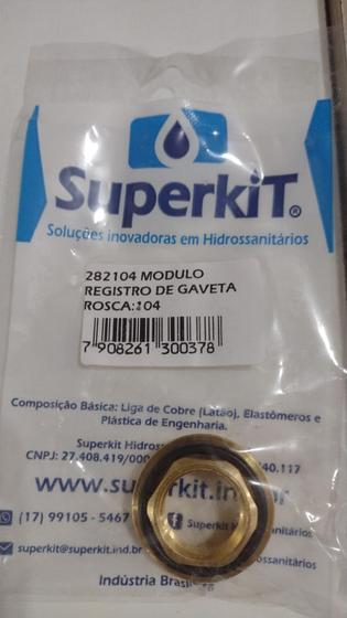 Imagem de Modulo Registro de Gaveta Rosca N 104