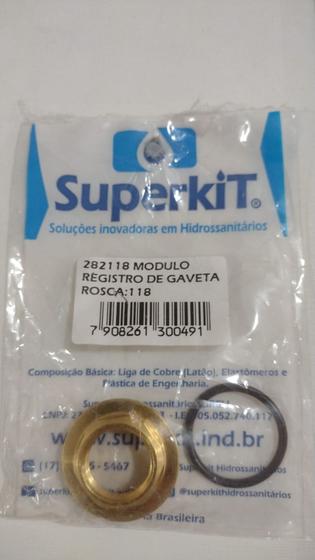 Imagem de Modulo Registro Registro De Gaveta. Rosca N 118