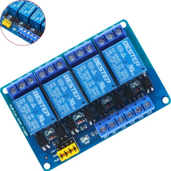Imagem de Módulo Rele 3v 10a 2 Canais Com Borne Kre Para Esp32