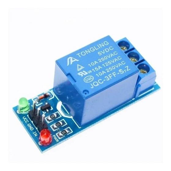Imagem de Módulo Rele 5v 1 Canal Com Led Arduino