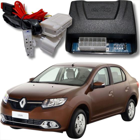 Imagem de Módulo renault logan e sandero automação de vidros elétricos 2 vidros 2007 até 2019 fks mlv45 rl10