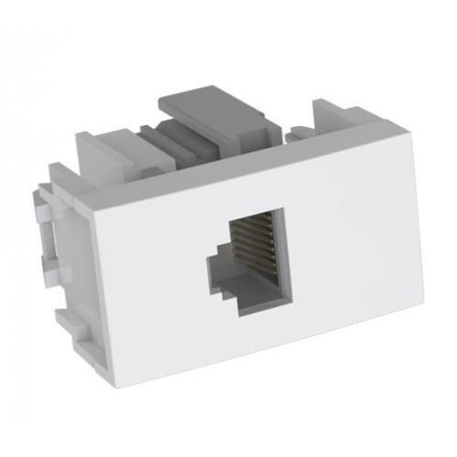 Imagem de Modulo Rj45 Rede Internet Enerbras Dubai Branco Ed5345-E