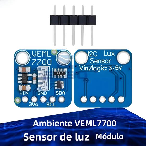 Imagem de Módulo Sensor De Luz Ambiente VEML7700 120k Lux I2C IIC Interface Para Arduino Raspberry Pi 3V 5V