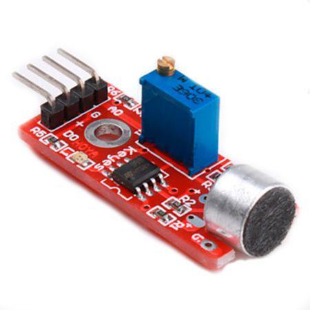 Imagem de Modulo sensor de som *vermelho* microfone ky-037