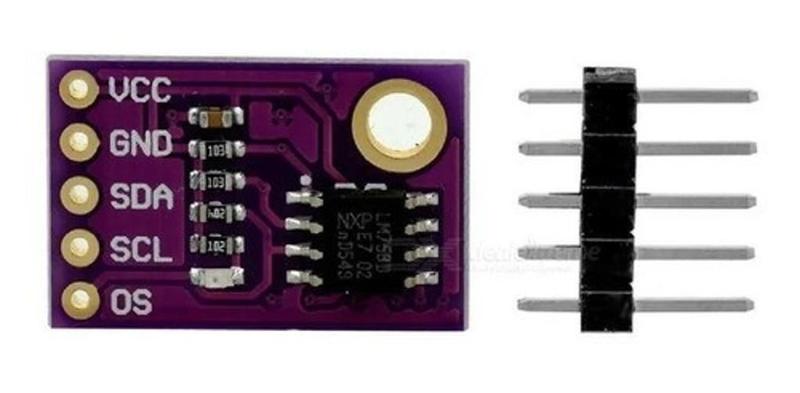 Imagem de Modulo Sensor De Temperatura Lm75 I2C