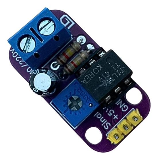 Imagem de Módulo Sensor de Tensão AC 0 a 250V - LD-01 para Arduino