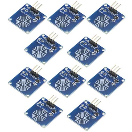 Imagem de Módulo Sensor de Toque Capacitivo TTP223B WMYCONGCONG - Compatível com Arduino