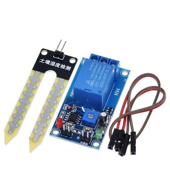 Imagem de Modulo Sensor Umidade De Solo Com Acionamento A Rele 12V