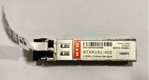 Imagem de Modulo Sfp 1.25g 10km Lc Duplex Ddm Tx1250-rx1310nm Gbic Wtd