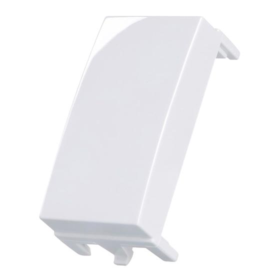 Imagem de Módulo Sleek Cego Com 2 Unidades Branco Margirius