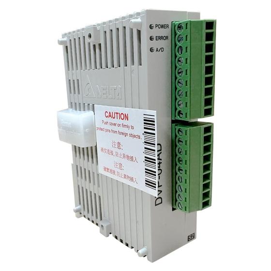 Imagem de Módulo Slim Delta DVP04AD-S2 com 4 Entradas Analógicas