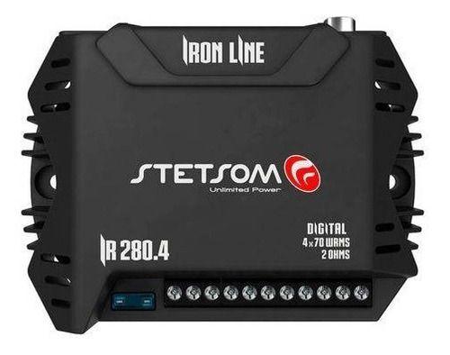 Imagem de Modulo Som Stetsom Iron Line Ir 280.4 280w Rms 4 Canais