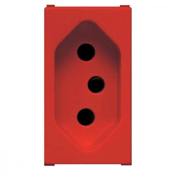 Imagem de Modulo Soprano Ilus (Tomada 10A Vermelho) 5Ub99007