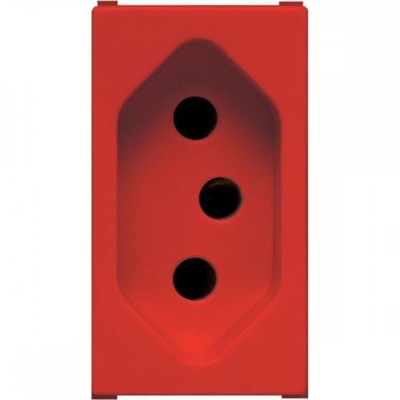 Imagem de Modulo Soprano Ilus (Tomada 10A Vermelho) 5Ub99007