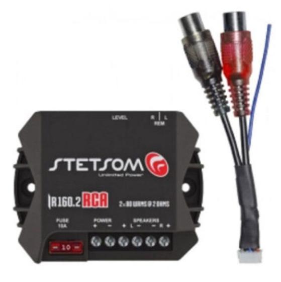 Imagem de Modulo Stetsom Ir160 2 Canais Rca 160w 2ohms muito compacto