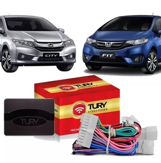 Imagem de Módulo Subida De Vidro Tury Honda City e Fit 2009/2014