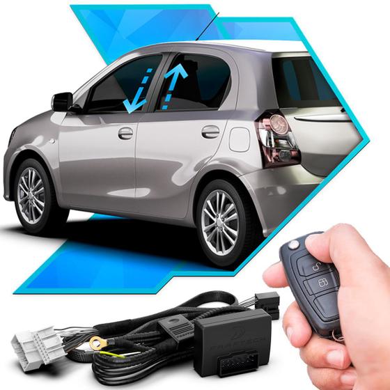 Imagem de Módulo Subida Vidros Automação Etios 4 Vidros Plug And Play