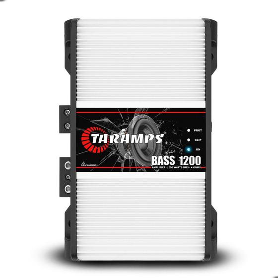 Imagem de Módulo Taramps BASS 1200W RMS Classe D 1 Canal 4 Ohms com Bass Boost