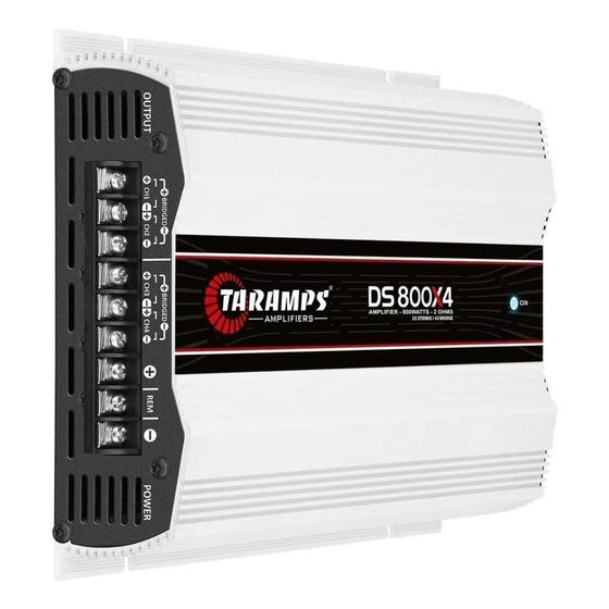 Imagem de Modulo Taramps Ds 800x4 2 Ohms 800w Amplificador Automotivo