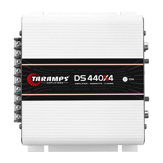 Imagem de Modulo Taramps Ds440x4 440w Rms Mono Estereo 2 Ohms 4 Canais
