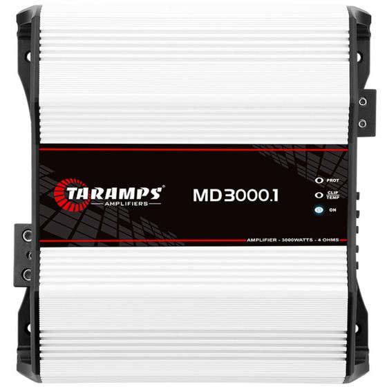Imagem de Módulo Taramps MD 3000 4 Ohms 1 Canal 3000W Rms Amplificador Automotivo