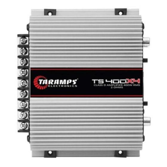 Imagem de Modulo Taramps Ts400 4 Canais 400W Distorção Harmônica Total