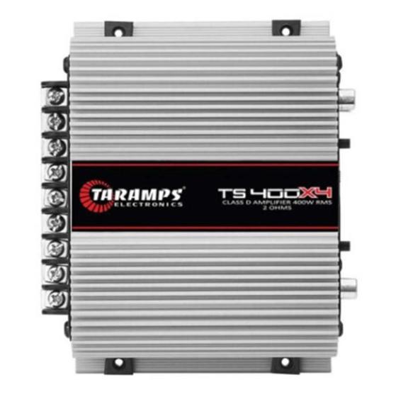 Imagem de Modulo Taramps Ts400 4 Canais 400W Resposta Frequencia Boa