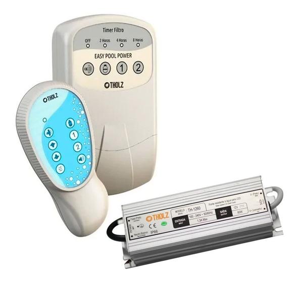 Módulo Tholz Rgb Easy Pool Timer Para Piscinas 220vca 63w Controlador