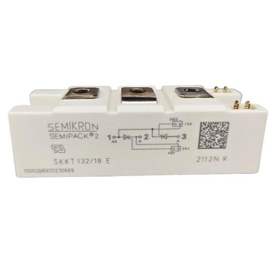 Imagem de Módulo Tiristor Skkt132/18e 1800v 132a