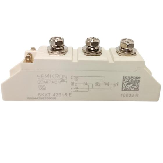 Imagem de Módulo Tiristor Skkt42b16e 1600v 40a