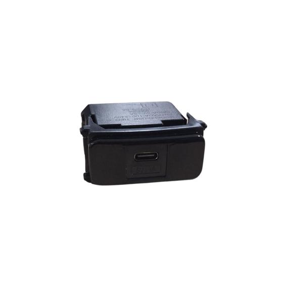 Imagem de Módulo tomada carregador keystone usb-c 5v 3a preto compose - weg
