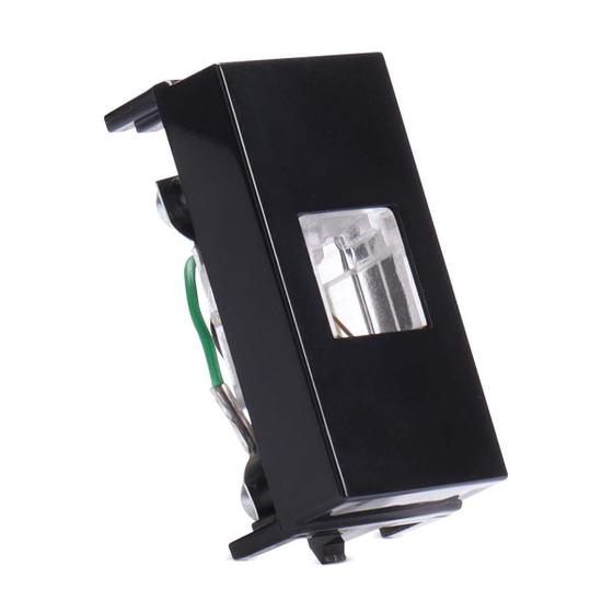 Imagem de Módulo Tomada Telefônica RJ11 Ebony Infiniti Margirius