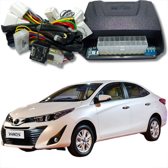 Imagem de Módulo toyota yaris automação vidro elétrico e rebatimento do retrovisor fks fácil instalação