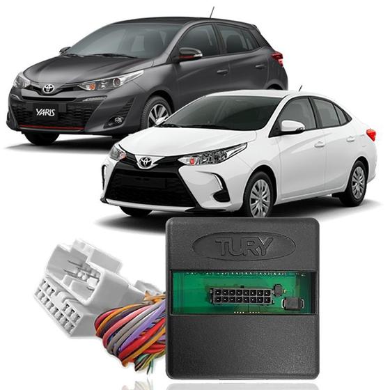 Imagem de Módulo Tury Retrovisores Elétricos Tury Subida e Descida Vidros 4 Portas Toyota Yaris 2022 2023 Park 4.21EB