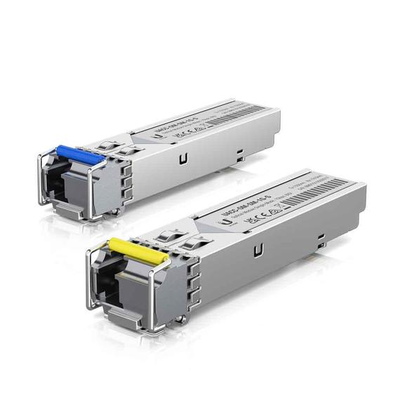 Imagem de Modulo Ubiquiti Mini Gbic/sfp Single-mode 1lc 1gbps/gigabit 3km Uacc-om-sm-1g-s-2 (2 Unidades)