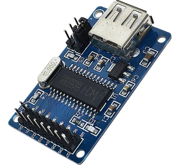 Imagem de Módulo Usb Host Ch376a Interface Serial Microcontroladores