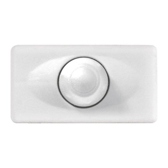 Imagem de Módulo Variador de Luminosidade Dimmer Bivolt Branco 57115/064 TRAMONTINA ELETRIK