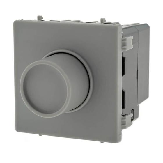 Imagem de Módulo Variador Digital Rotativo Universal Bivolt PIAL Plus+ Cinza 611039CZ Legrand