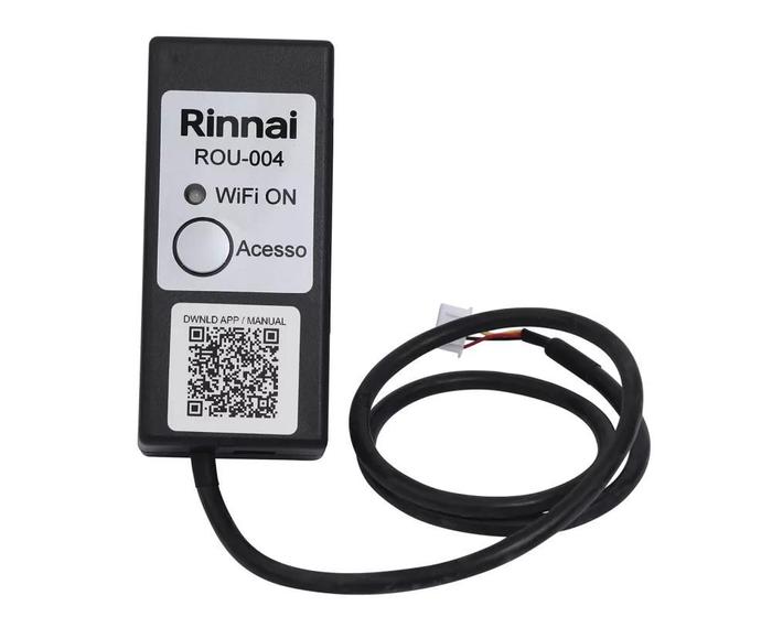 Imagem de Módulo Wi-Fi Controle de Produtos ROU0040 Rinnai Preto