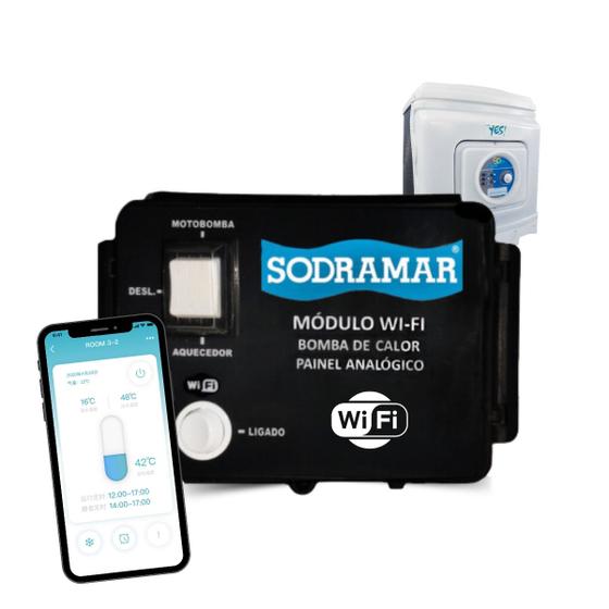Imagem de modulo WIFI para trocadores de calor Sodramar