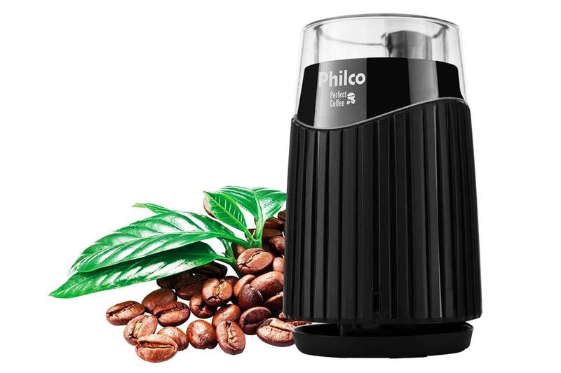 Moedor De Café Elétrico Philco Perfect Coffee Preto 127V - Moedor de ...