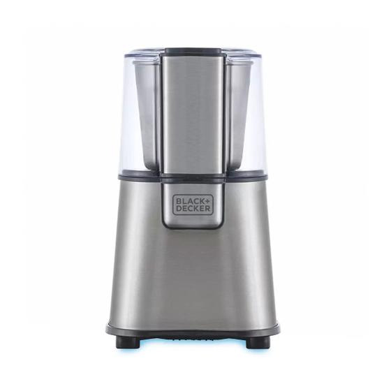 Moedor de Café, Grãos Portátil Elétrico Inox Black e Decker Black+Decker Moedor de Café Moedor de Café, Grãos Portátil Elétrico Inox Black e Decker Black+Decker Moedor de Café