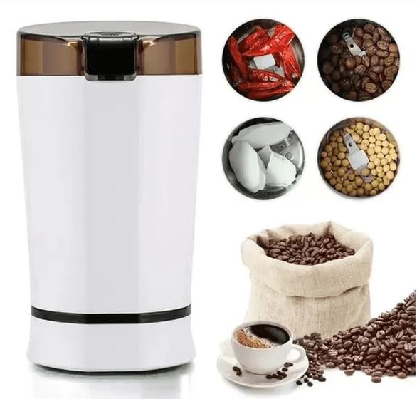 Moedor De Grãos Elétrico Café Sementes E Temperos 110v Menor preço em Moedor De Grãos Elétrico Café Sementes E Temperos 110v