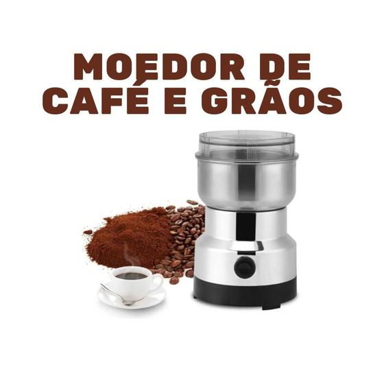 Moedor De Grãos Elétrico Domestico Ultra Potente150w-110v - Nima Menor preço em Moedor De Grãos Elétrico Domestico Ultra Potente150w-110v - Nima