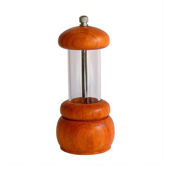 Imagem de Moedor de Sal Médio em Madeira e Acrílico Pepper Mill