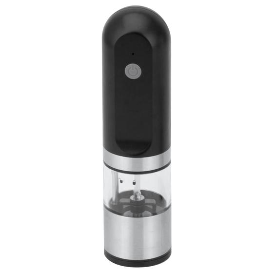 Imagem de Moedor Elétrico Sal/Pimenta Moinho Triturador USB Inox