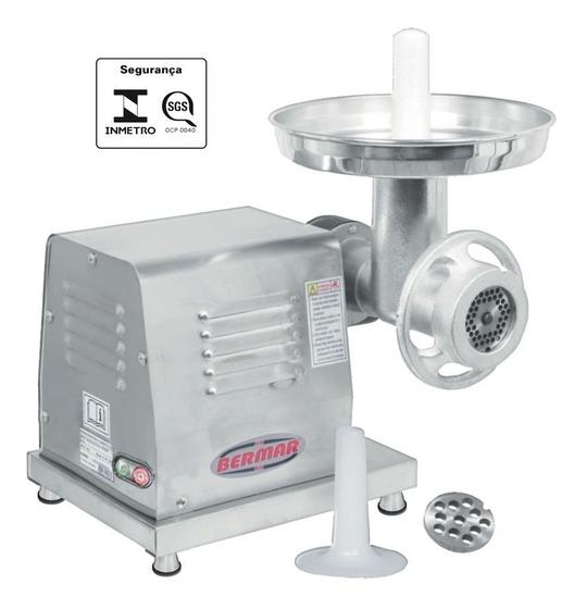 Imagem de Moedor Embutidor Industrial de carne e linguiça BM23 Bermar