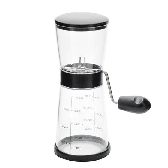 Moedor Triturador de Grãos Inox e Acrílico Manual Menor preço em Moedor Triturador de Grãos Inox e Acrílico Manual