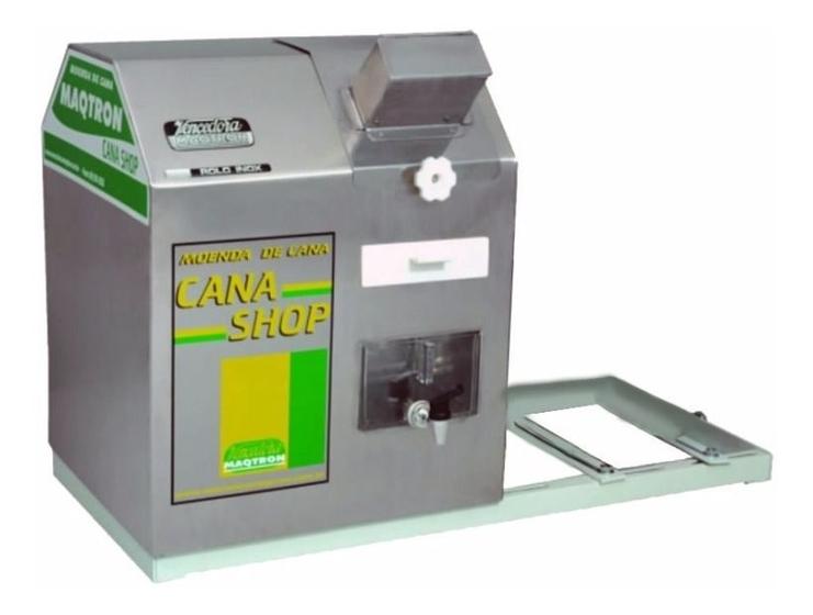 Moenda Cana Shop Estacionária 3 Rolos Inox Maqtron Sem Motor Menor preço em Moenda Cana Shop Estacionária 3 Rolos Inox Maqtron Sem Motor